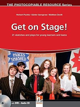 portada Get on Stage - 21 Sketches & Plays for Young Learners and Teens (en Inglés)