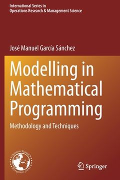 portada Modelling in Mathematical Programming: Methodology and Techniques