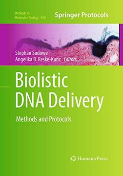 portada Biolistic dna Delivery: Methods and Protocols (Methods in Molecular Biology, 940) (en Inglés)