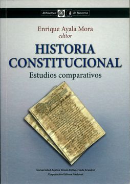 portada Historia constitucional, Estudios comparativos