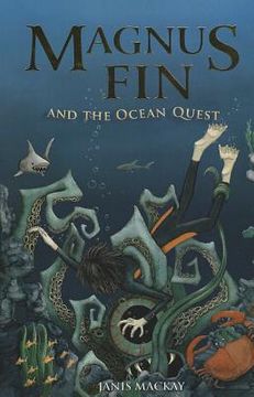 portada magnus finn and the ocean quest (en Inglés)