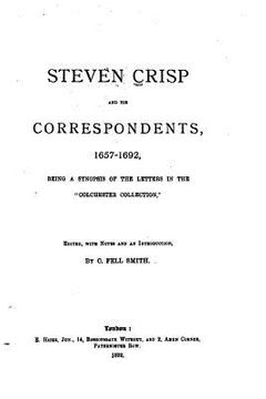 portada Steven Crisp and His Correspondents (in English)