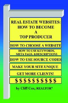 portada real estate websites: how to become a top producer (in English)