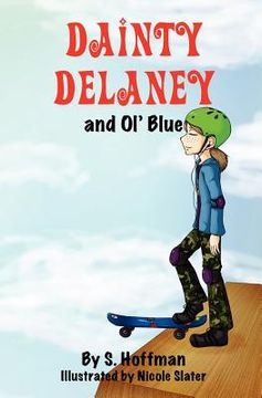 portada dainty delaney and ol' blue (in English)