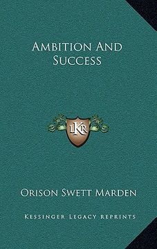 portada ambition and success (en Inglés)