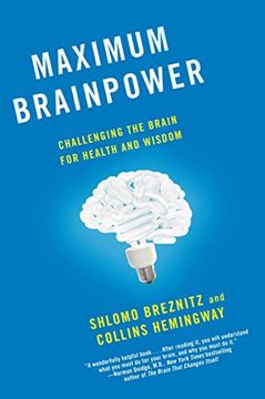 portada Maximum Brainpower: Challenging the Brain for Health and Wisdom (en Inglés)