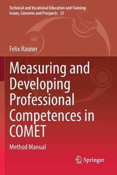 portada Measuring and Developing Professional Competences in Comet: Method Manual (en Inglés)