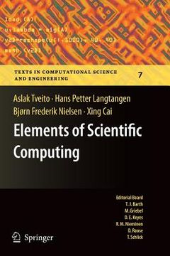 portada elements of scientific computing (en Inglés)