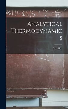 portada Analytical Thermodynamics (en Inglés)
