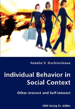 portada individual behavior in social context