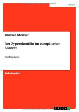 portada Der Zypernkonflikt im europäischen Kontext (German Edition)
