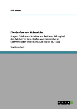 portada Die Grafen von Hohenlohe (German Edition)