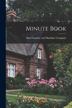 portada Minute Book (en Inglés)