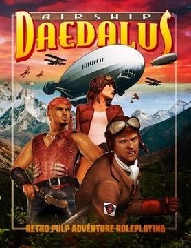 portada Airship Daedalus: Retro Rulp Adventure Roleplaying