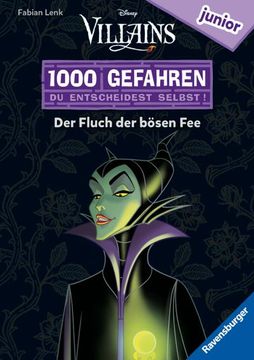portada 1000 Gefahren Junior - Disney Villains: Der Fluch der Bösen fee (Erstlesebuch mit "Entscheide Selbst"-Prinzip für Kinder ab 7 Jahren) (en Alemán)
