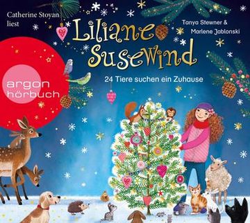 portada Liliane Susewind - 24 Tiere Suchen ein Zuhause. Das Adventskalender-Hörbuch (en Alemán)