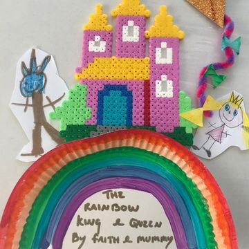 portada The Rainbow King and Queen (en Inglés)