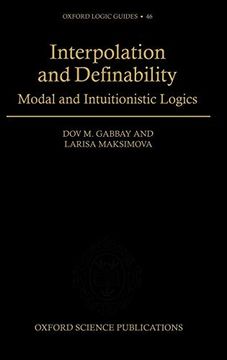 portada Interpolation and Definability (en Inglés)