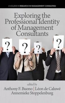 portada Exploring the Professional Identity of Management Consultants (Hc) (en Inglés)