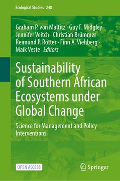 portada Sustainability of Southern African Ecosystems Under Global Change: Science for Management and Policy Interventions (en Inglés)