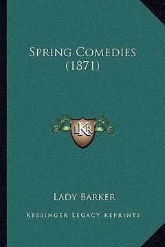 portada spring comedies (1871) (en Inglés)