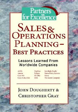 portada sales & operations planning - best practices: lessons learned from worldwide companies