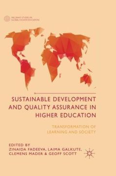 portada Sustainable Development and Quality Assurance in Higher Education: Transformation of Learning and Society (Paperback) 