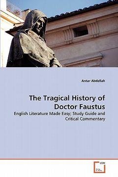 portada the tragical history of doctor faustus (in English)