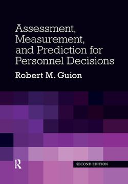 portada Assessment, Measurement, and Prediction for Personnel Decisions 