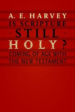 portada is scripture still holy?: coming of age with the new testament (en Inglés)