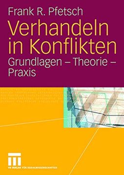 portada Verhandeln in Konflikten: Grundlagen - Theorie - Praxis (en Alemán)