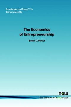 portada the economics of entrepreneurship (en Inglés)