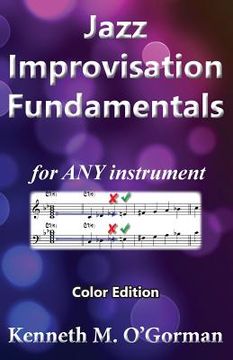 portada Jazz Improvisation Fundamentals: Color Edition (en Inglés)