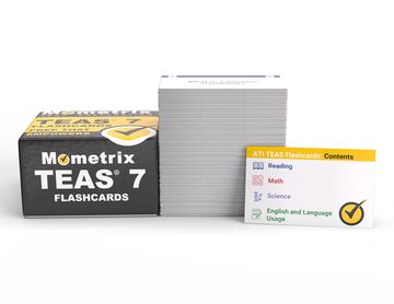 portada Ati Teas Test Flashcards: Ati Teas Exam Flash Cards Study Guide 2022-2023 with Practice Test Questions (en Inglés)