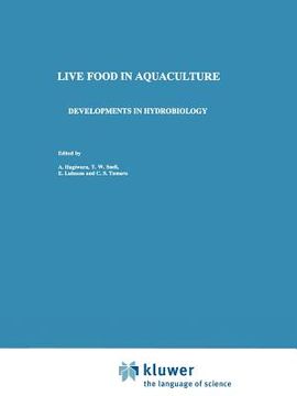 portada live food in aquaculture (en Inglés)