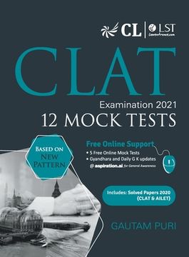 portada Clat 2021 12 Mock Tests