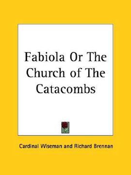 portada fabiola or the church of the catacombs