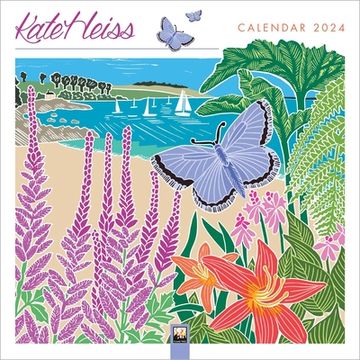 portada Kate Heiss Wall Calendar 2024 (Art Calendar) 