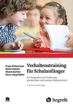 portada Verhaltenstraining für Schulanfänger: Ein Programm zur Förderung Emotionaler und Sozialer Kompetenzen (en Alemán)