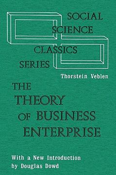 portada the theory of business enterprise (in English)