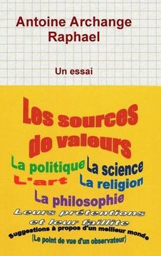portada Les sources de valeurs (French Edition)
