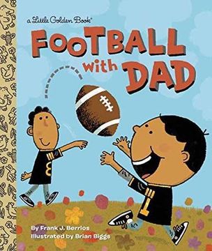 portada Football With dad (Little Golden Book) 