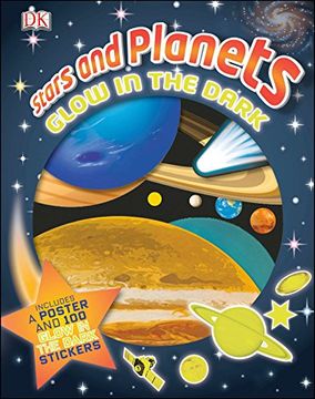 portada Stars and Planets: Glow in the Dark: Includes a Poster and 100 Glow-In-The-Dark Stickers 