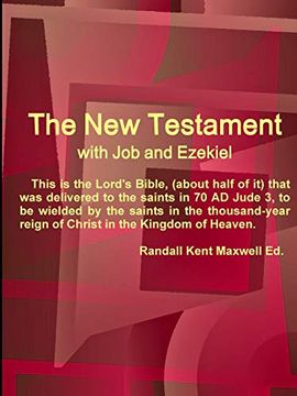 portada The new Testament With job and Ezekiel (en Inglés)