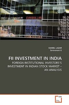 portada fii investment in india (in English)