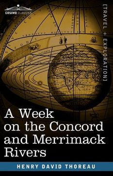 portada a week on the concord and merrimack rivers (en Inglés)