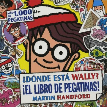 portada Donde Esta Wally?-Libro De Pegatinas (in Spanish)