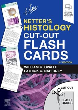 portada Netter's Histology Cut-Out Flash Cards: A Companion to Netter's Essential Histology (in English)