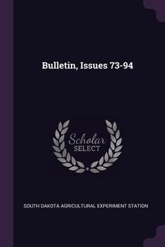 portada Bulletin, Issues 73-94
