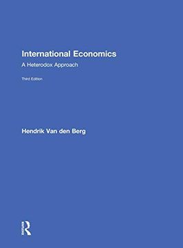 portada International Economics: A Heterodox Approach (en Inglés)